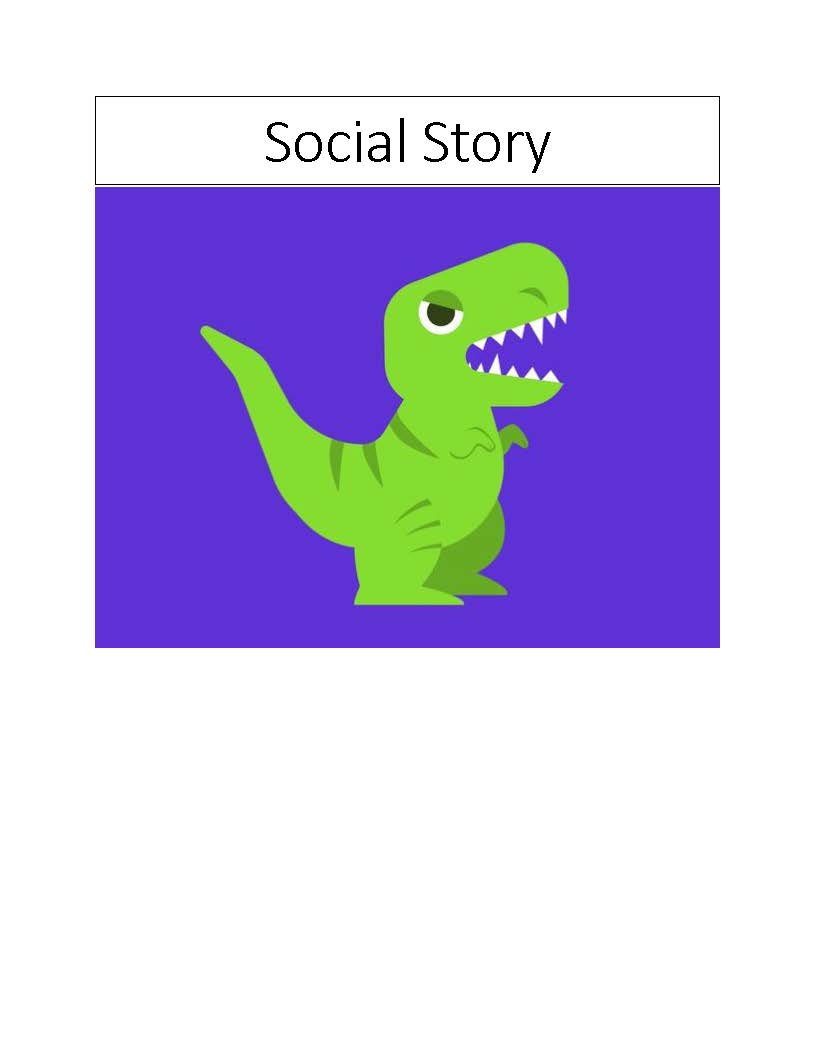 Godzilla Social Story and Power Card